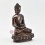 Hand Made Copper Alloy in Oxidation Finish 7.5" Amitabha Buddha Statue