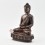 Hand Made Copper Alloy in Oxidation Finish 7.5" Amitabha Buddha Statue