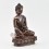 Hand Made Copper Alloy in Oxidation Finish 7.25" Medicine Buddha Statue