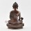 Hand Made Copper Alloy in Oxidation Finish 7.25" Medicine Buddha Statue