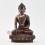 Hand Made Copper Alloy in Oxidation Finish 7.5" Shakyamuni Buddha Statue