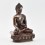 Hand Made Copper Alloy in Oxidation Finish 7.5" Shakyamuni Buddha Statue