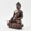 Hand Made Copper Alloy in Oxidation Finish 7.5" Shakyamuni Buddha Statue