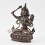 Hand Made Copper Alloy in Oxidation Finish 6.25" Manjushri / Jampelyang Statue