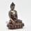 Hand Made Copper Alloy in Oxidation Finish 6.75" Sakyamuni Buddha / Tomba Statue