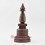 Hand Made Copper Alloy in Oxidation Finish 11.5" Kadam Style Stupa / Chorten / Chaitya