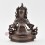 Hand Made Copper Alloy in Oxidation Finish 7" Yellow Dzambhala Statue