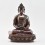 Hand Made Oxidized Copper Alloy 8.75" Amitabha Buddha Statue