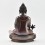 Hand Made Copper Alloy in Oxidation Finish 8.75" Medicine Buddha Statue