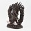 Hand Made Copper Alloy in Oxidation Finish 12.5" Vajrapani / Chanadorji Statue