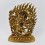  Hand Carved 24 Karat Gold Gilded Tibetan Buddhist Vajrakilaya Copper Statue 