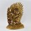  Hand Carved 24 Karat Gold Gilded Tibetan Buddhist Vajrakilaya Copper Statue 