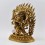  Hand Carved 24 Karat Gold Gilded Tibetan Buddhist Vajrakilaya Copper Statue 