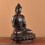 Hand Made Oxidized Copper Alloy 9" Amitabha/Amida Opame Buddha  Statue 