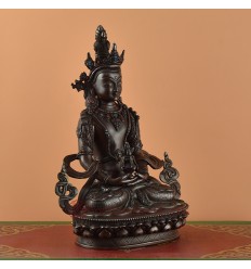 Handcrafted Tibetan Buddhist Aparmita Buddha / Amitayus / Tsepame Copper Statue