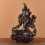 Handcrafted Tibetan Buddhist Green Tara / Dholma Copper Statue