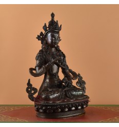 Handcrafted Tibetan Buddhist Vajrasattva / Dorjesempa Copper Statue