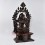 Hand Made Copper Alloy in Oxidation Finish  17.75" Green Tara Statue