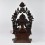 Hand Made Copper Alloy in Oxidation Finish  17.75" Green Tara Statue