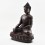 Hand Made Copper Alloy in Oxidation Finish 13" Buddha Shakyamuni Statue