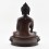 Hand Made Copper Alloy in Oxidation Finish 13" Buddha Shakyamuni Statue