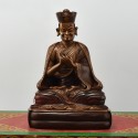 Hand Made Copper Alloy in Oxidation Finish9.25" The 10th Karmapa Statue