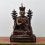 Hand Made Copper Alloy in Oxidation Finish 10" The 16th Karmapa  Statue