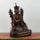 Hand Made Copper Alloy in Oxidation Finish 10" The 16th Karmapa  Statue