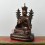 Hand Made Copper Alloy in Oxidation Finish 10" The 16th Karmapa  Statue