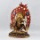 Hand Made Gold Gilded and Hand Painted Face 13.75" Panjaranatha Mahakala Statue