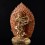 Hand Made Copper Alloy with Gold Gilded and Hand Painted Face 21.5" Kurukulla Statue