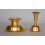 Fine Quality 5.25" Hand Crafted Copper Alloy Gold Plated Tibetan Buddhist Serkyem Set from Patan, Nepal