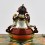 Machine Made with Hand Finishing Touch, Gold Plated Copper Alloy 3.75" Colorful White Tara Statue