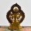 Machine Made with Hand Finishing Touch Gold-Plated Copper Alloy 6"  Maitreya Buddha Statue