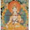 46.5" x 34.5" White Tara Thangka Painting