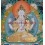 33.25" x 23.75" Chenrezig Thangka Painting