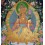 33.25" x 23.75" Maitreya Buddha Thangka Painting