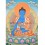 17.25" x 12.75" Medicine Buddha Thangka Painting