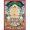 45" x 32.5" Shakyamuni Buddha Thangka Painting