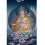 26.5" x 20.25" Guru Rinpoche Thangka Painting