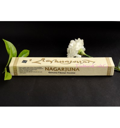 Nagarjuna Genuine Tibetan Incense Sticks - Resins-Natural Herbal-Handmade Nepal