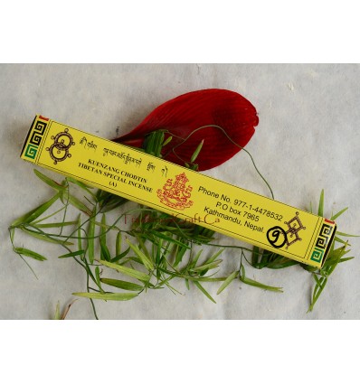 Kuenzang Chodtin Tibetan Special Incense - Resins-Natural Herbal-Handmade Nepal