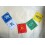 Om Mani Padme Hum Tibetan Prayer Flag - Handmade Frm Nepal for altars cars doors