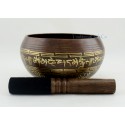 Fine Quality Itching 5.25" Tibetan Singing Healing Meditation Bowl Patan, Nepal