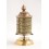 Finely Hand Carved 5.5" Table Top Tibetan Buddhist Prayer Wheel - Handmade Nepal