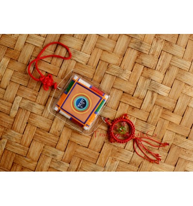 Kunthup Protection Tibetan Car Hanging Amulet - Handmade in Nepal