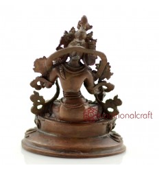 4” White Tara Statue 