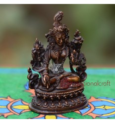 2.25” White Tara Statue 