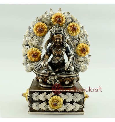 Fine Quality 6.25" Yellow Dzambhala Statue