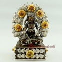 Fine Quality 6.25" Yellow Dzambhala Statue